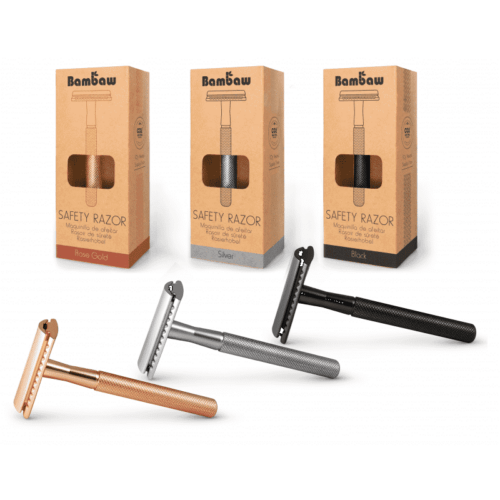 stalen scheermes / safety razor van Bambaw