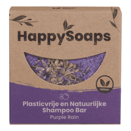 HappySoaps shampoo bar Purple Rain
