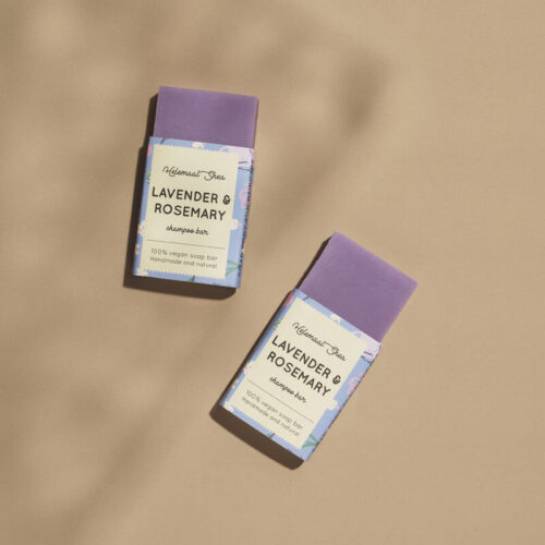 Lavendel & Rozemarijn Haarzeep van Helemaal Shea - Mini