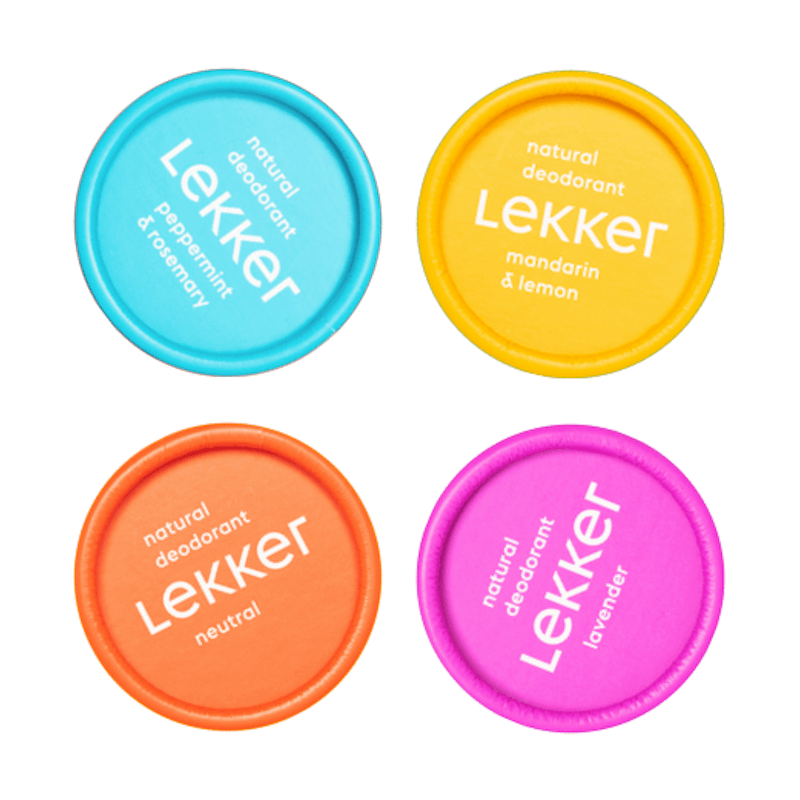 Plantaardige deodorant van the lekker company