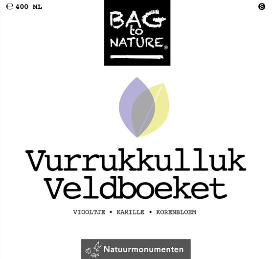 Bag to nature Vurrukkulluk Veldboeket eetbare bloemen van Seedforfood