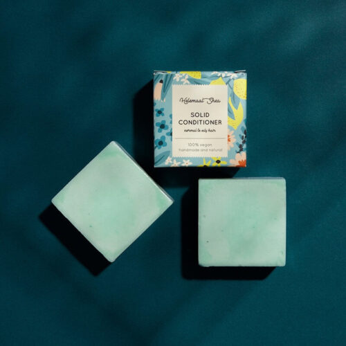 solid conditioner bar normaal tot vet haar HelemaalShea