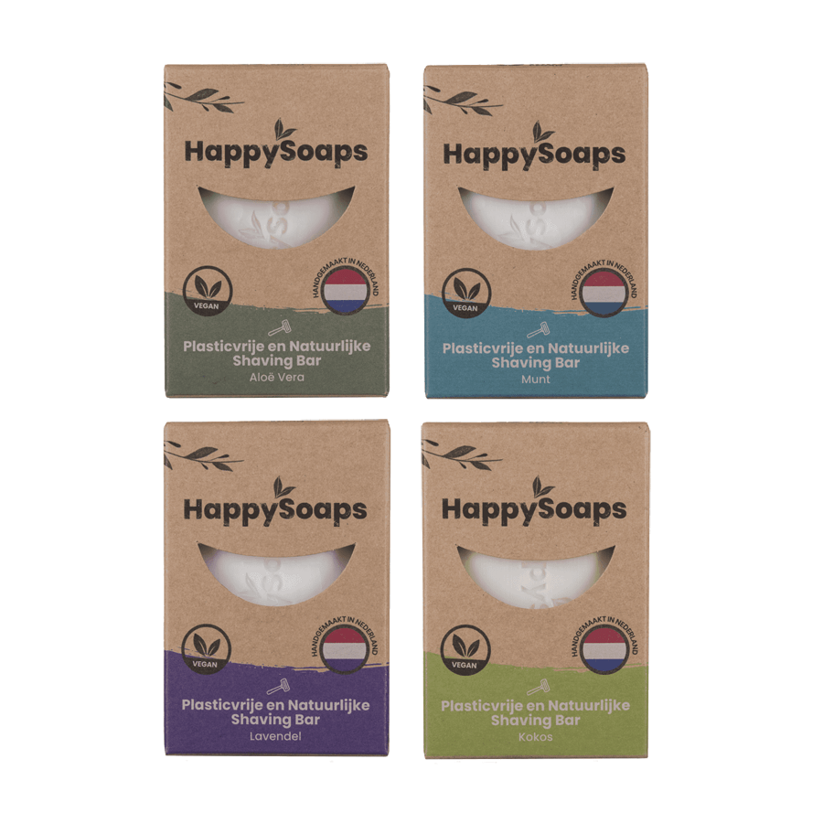 scheerzeep Happy Shaving Bar van HappySoaps