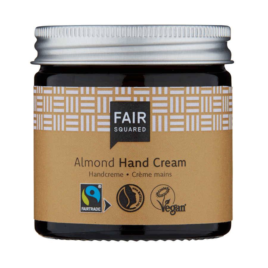 fairsquared hand creme almond zero waste