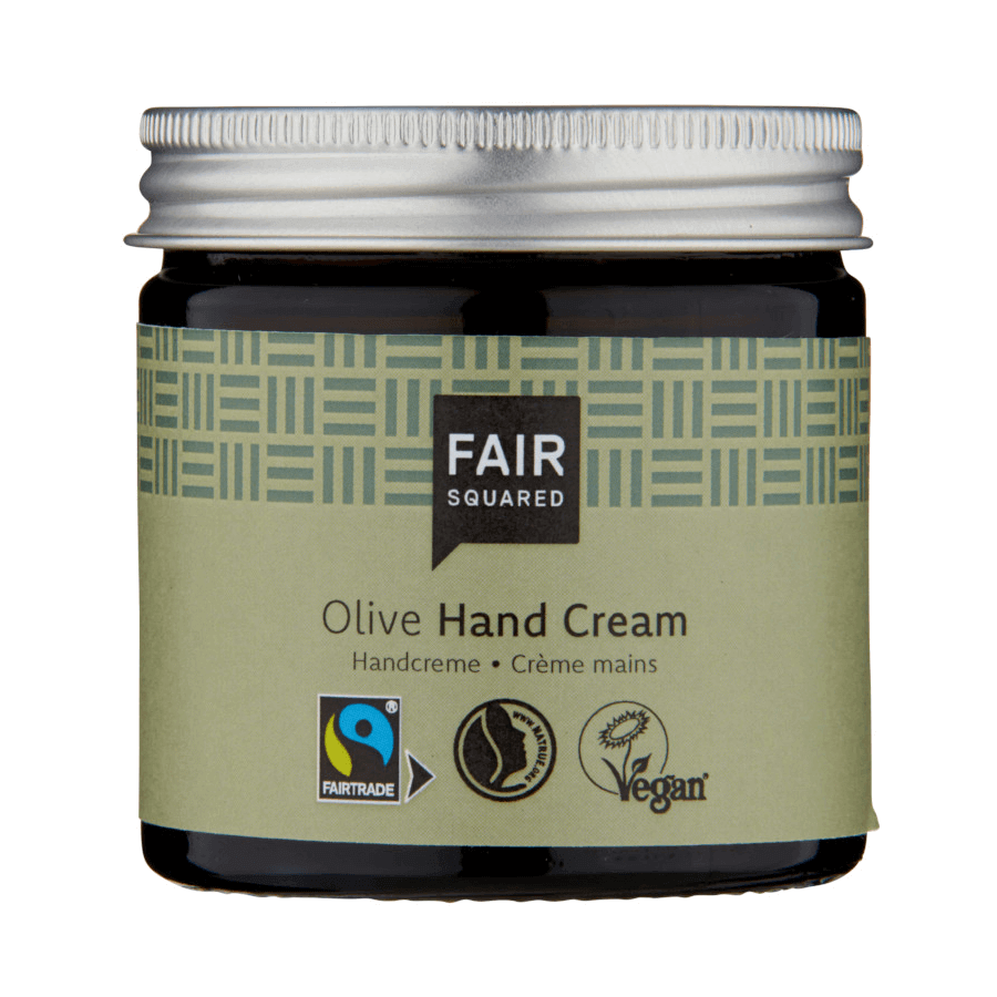 fairsquared hand creme olive zero waste