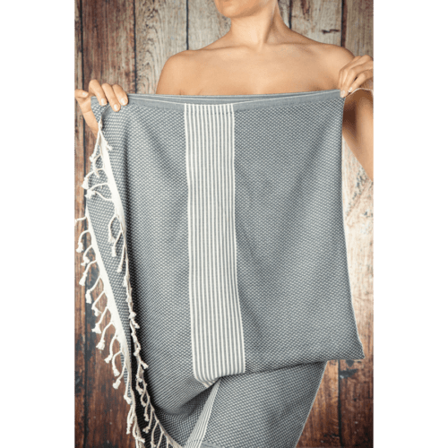 happy-towels-hamamdoek-donkergrijs-model