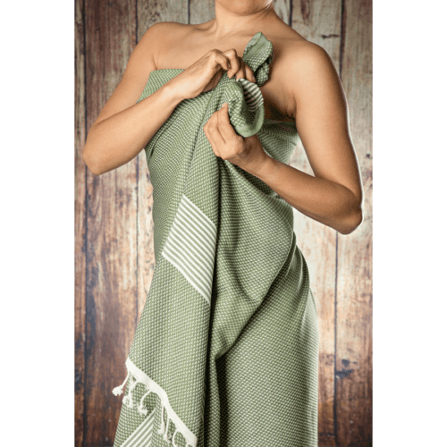 happy-towels-hamamdoek-olijfgroen