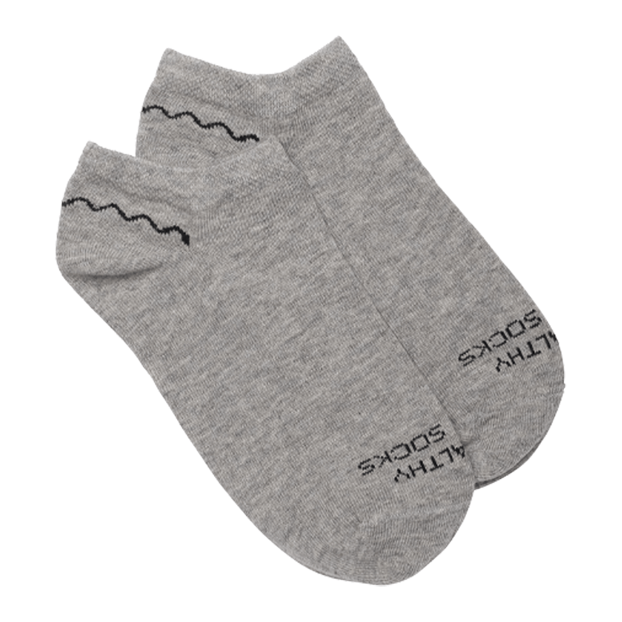 healthy seas socks grijze sneaker sok asp