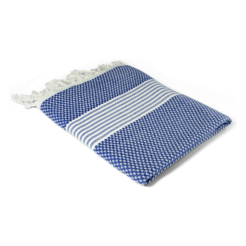 happy towels blauw kinder hamam