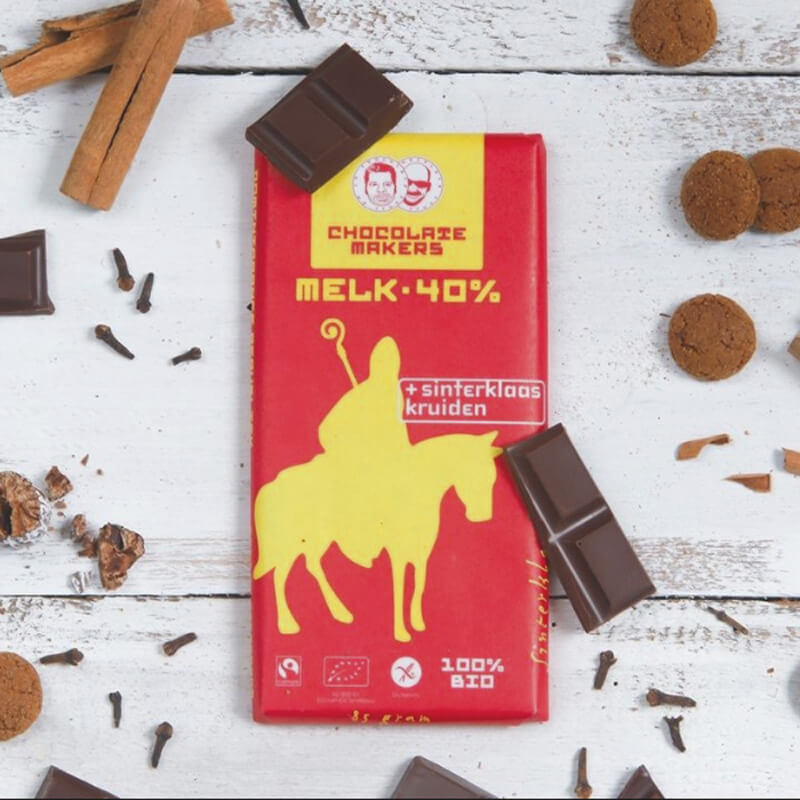 Biologische chocolade sintreep chocolatemakers