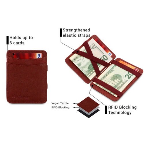 hunterson magic wallet vegan