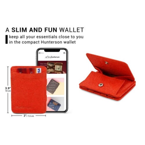 hunterson magic wallet vegan