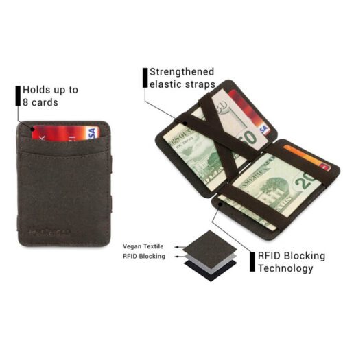 hunterson magic wallet vegan