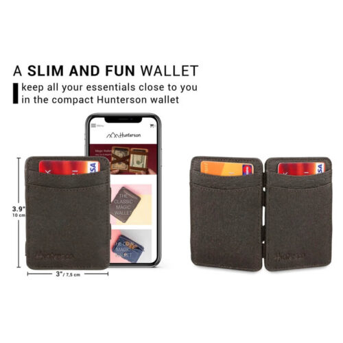 hunterson magic wallet vegan