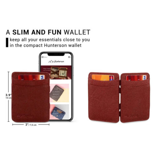 hunterson magic wallet vegan