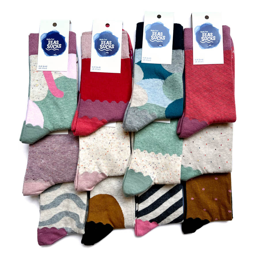 healthy seas socks dames