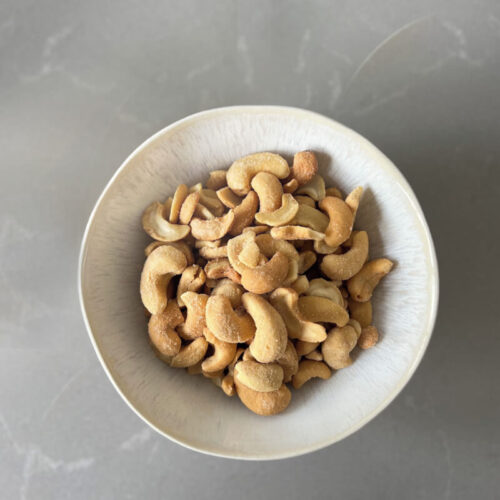 Johnny Cashew - gebrand gezouten cashews - blikje
