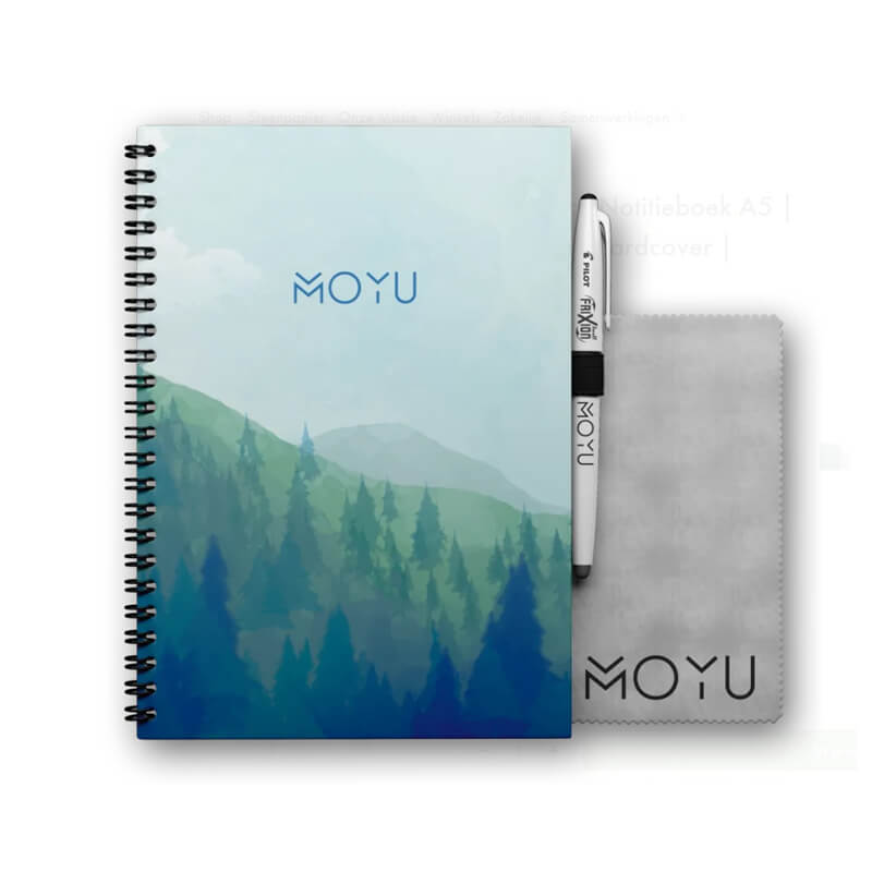 moyu A5 notebook steenpapier landschap