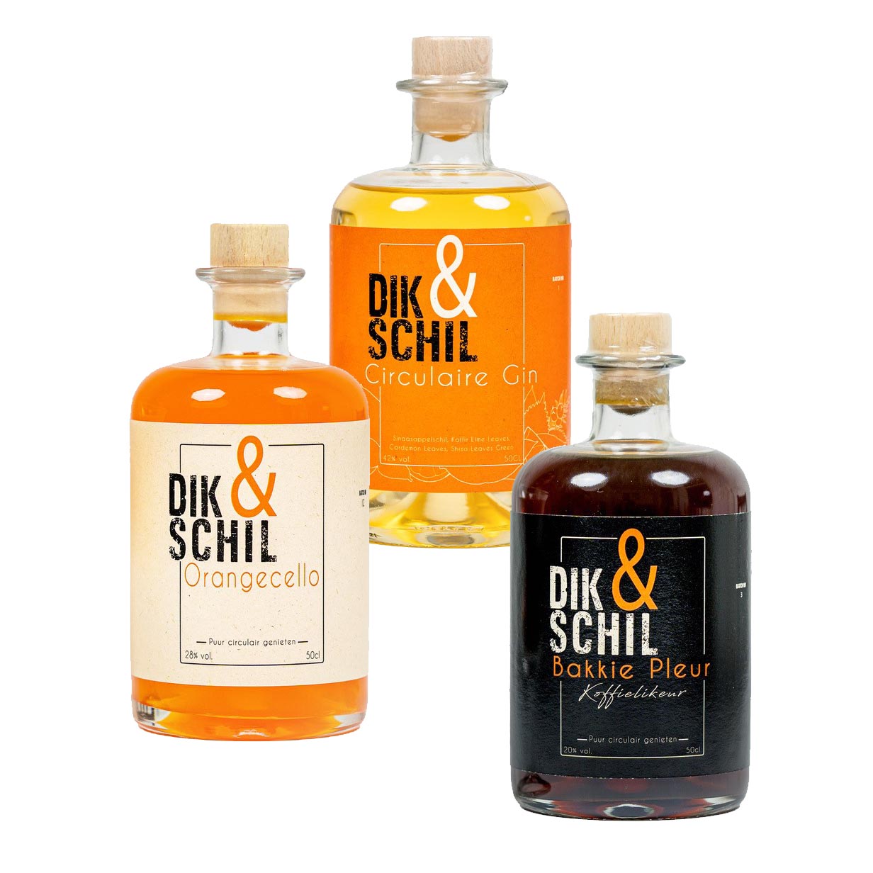 circulaire gin en likeur van Dik & Schil
