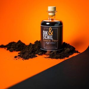 Dik & Schil - koffielikeur bakkie pleur