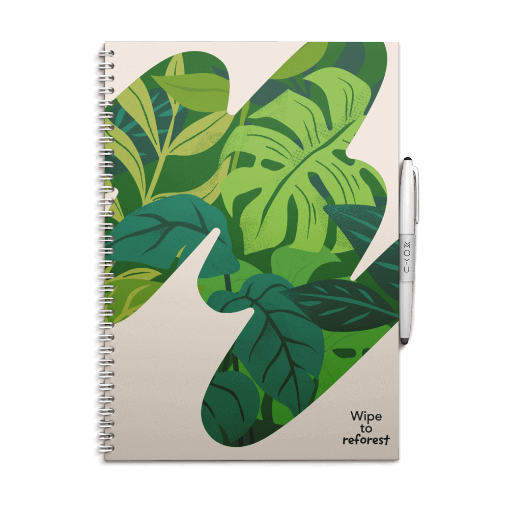 moyu steenpapieren notitieboek A4 sandy jungle