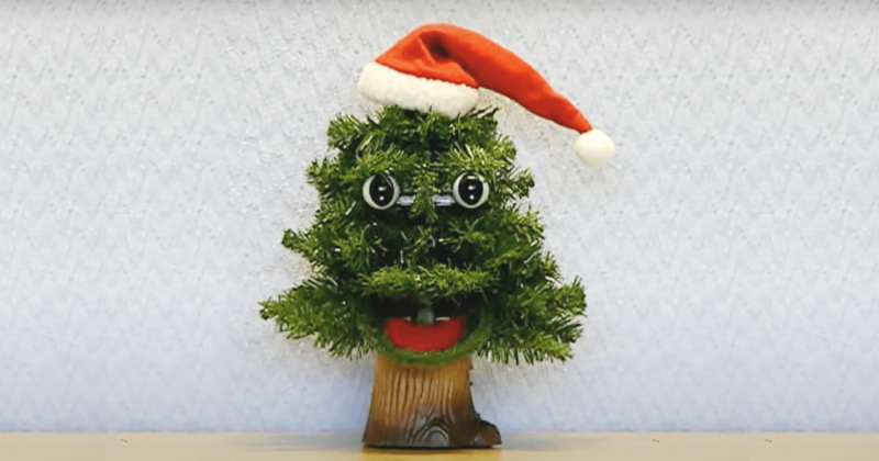 the gemmy animated douglas fir blog banner milieuvriendelijkste kerstboom