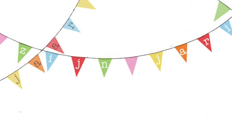 vlaggetjes voor feestbanner nieuwsbrief vlaggetjes voor feestbanner nieuwsbrief